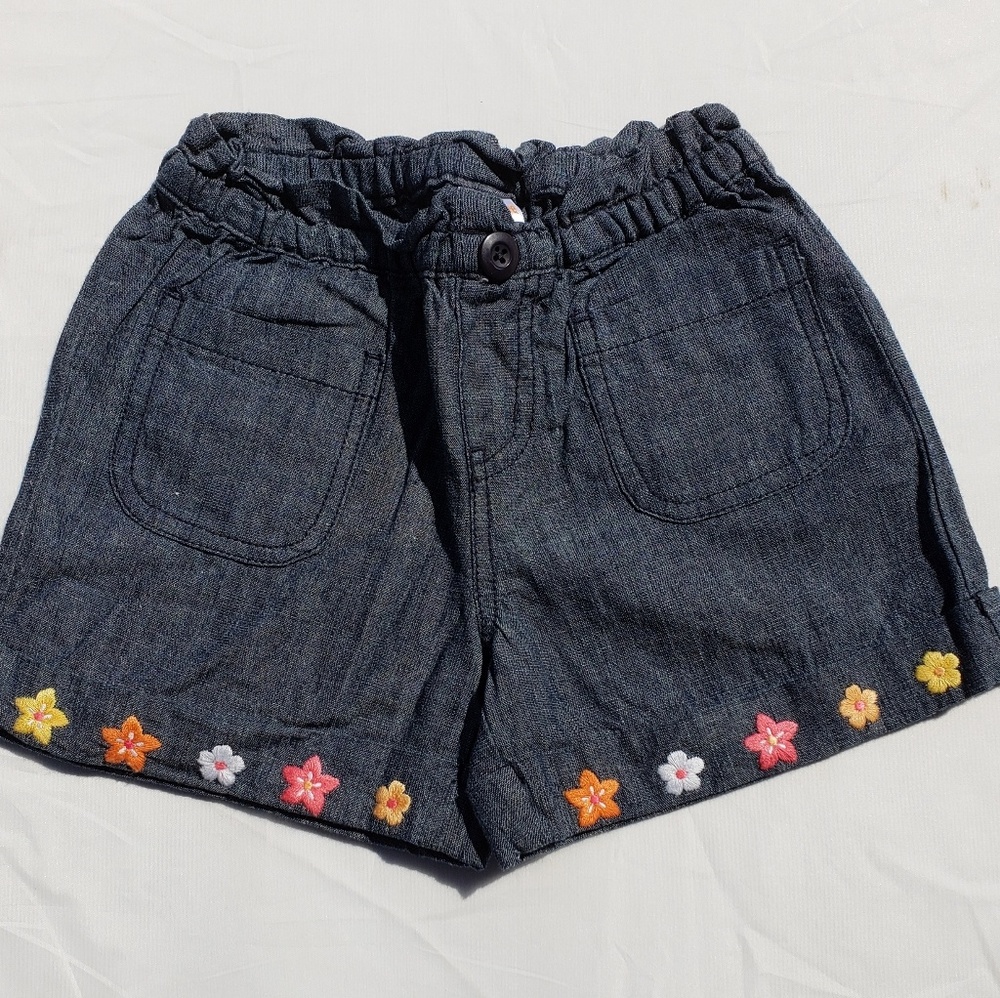 Gymboree Aloha Sunshine Chambray Shorts Size 4